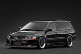 (Pre-Order) 1:18 Mitsubishi Lancer Evolution IX (9) MR Wagon (CT9W) -- Black -- Ignition IG4252