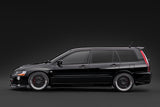 (Pre-Order) 1:18 Mitsubishi Lancer Evolution IX (9) MR Wagon (CT9W) -- Black -- Ignition IG4252