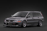 (Pre-Order) 1:18 Mitsubishi Lancer Evolution Wagon MR (CT9W) -- Gun Metallic Grey -- Ignition Model IG4253