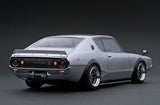 (Pre-Order) 1:18 Nissan Skyline 2000 GTR (KPGC110) -- Silver -- Ignition Model IG4255