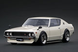 (Pre-Order) 1:18 Nissan Skyline 2000 GTR (KPGC110) -- Ivory White -- Ignition Model IG4256