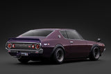 (Pre-Order) 1:18 Nissan Skyline 2000 GTR (KPGC110) -- Purple Metallic -- Ignition Model IG4258
