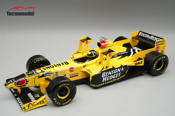 (Pre-Order) 1:18 1998 Damon Hill -- Imola GP -- #9 Jordan-Honda 198 -- Tecnomodel F1