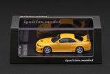 (Pre-Order) 1:64 NISMO 400R (Nissan Skyline R33 GTR) -- Yellow -- Ignition Model IG4272