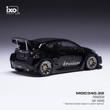 1:43 Toyota GR Yaris PANDEM -- Black -- IXO Models