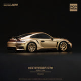 1:64 Porsche 991 (992) Stinger GTR -- Gold -- Pop Race