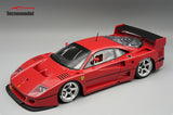 (Pre-Order) 1:18 Ferrari F40 LM -- Plain Red - Press Version -- Tecnomodel