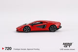 1:64 Lamborghini Countach LPI 800-4 -- Rosso Mars (Red) -- Mini GT