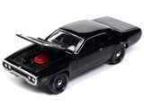 1:64 1971 Plymouth Road Runner -- Black -- Johnny Lightning