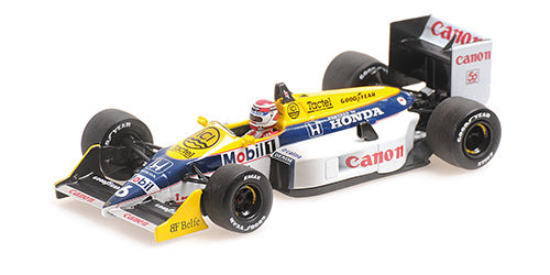 1:43 1987 Nelson Piquet -- World Champion -- Williams FW11B -- Minichamps F1