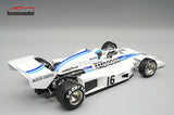 (Pre-Order) 1:18 1977 Renzo Zorzi -- Long Beach USA GP -- #16 Shadow DN8 -- Tecnomodel F1