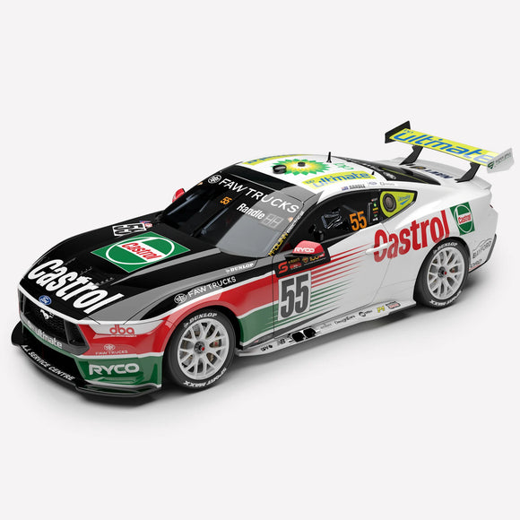 (Pre-Order) 1:43 2025 Sandown Retro -- #55 Castrol Ford Mustang GT -- Authentic Collectables