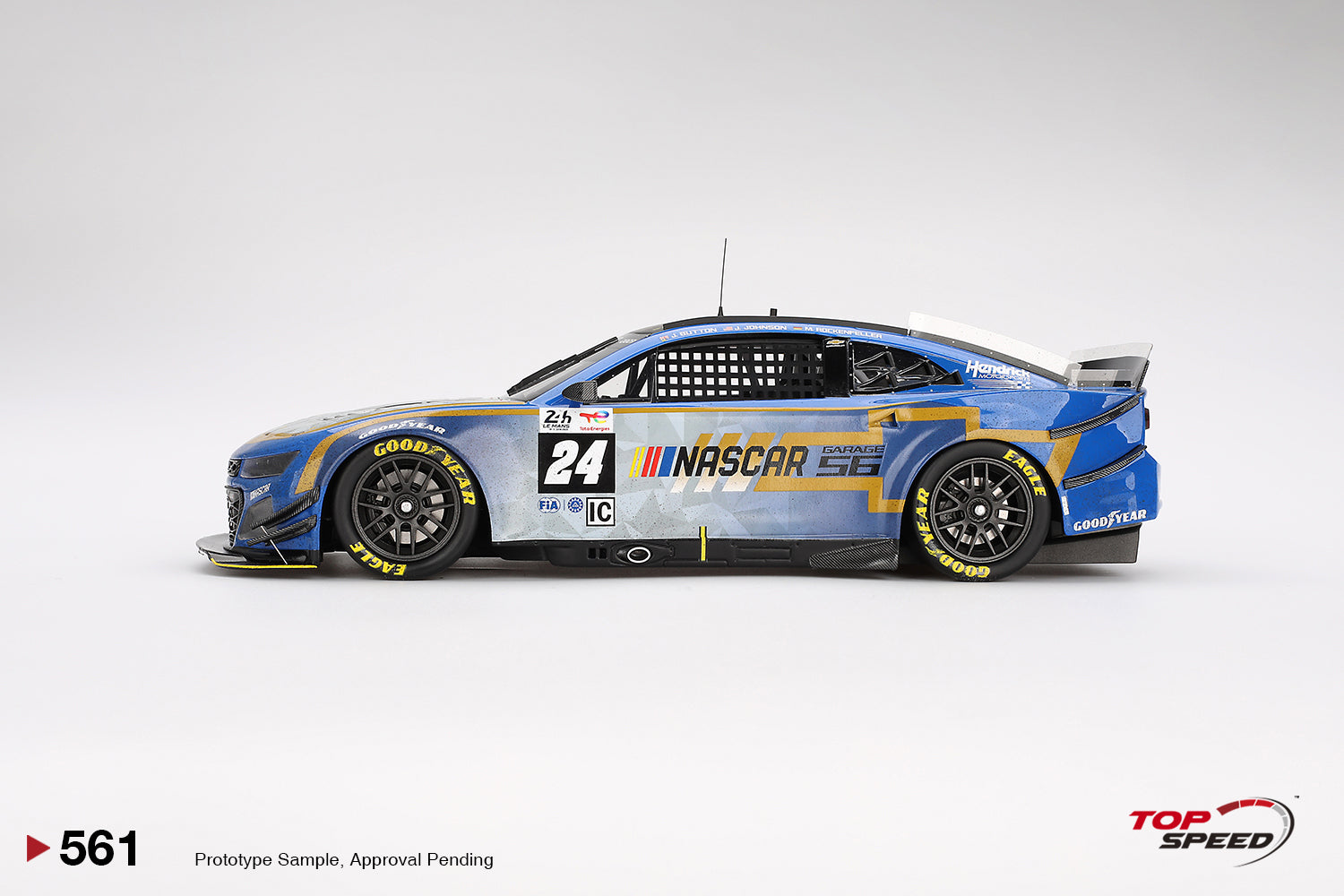 TSMMODEL Chevrolet Camaro ZL1 NASCAR ルマン 1:18 2023 Le Mans 24Hr -- (Weathered) Chevrolet Camaro ZL1 NASCAR -- T