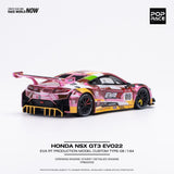 1:64 Honda NSX GT3 -- Pink/Yellow EVA RT Production Model-08 -- Pop Race