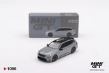 1:64 BMW M5 (G99) Touring -- Brooklyn Grey Metallic -- Mini GT MGT01096