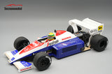 (Pre-Order) 1:18 1984 Ayrton Senna -- British GP -- #19 Toleman TG 184 -- Tecnomodel F1