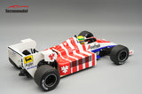 (Pre-Order) 1:18 1984 Ayrton Senna -- Portugal GP -- #19 Toleman TG 184 -- Tecnomodel F1