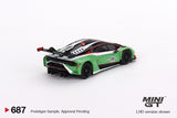 1:64 Lamborghini Huracan GT3 EVO2 -- #63 Green Presentation -- Mini GT