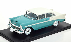 1:24 1956 Chevrolet Bel-Air Sedan -- Light Green/White -- Atlas/Edicola