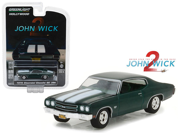 1:64 1970 Chevrolet Chevelle SS 396 -- John Wick: Chapter 4 -- Greenlight