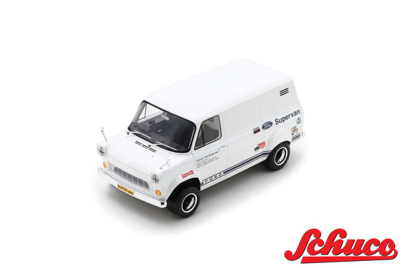 (Pre-Order) 1:18 Ford Transit Supervan 1 (1971) -- Schuco