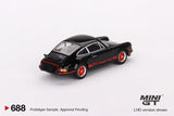 1:64 Porsche 911 Carrera RS 2.7 -- Black / Red -- Mini GT