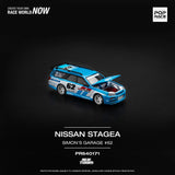 1:64 Nissan Stagea w/R34 GTR Skyline Front -- #62 Simon's Garage -- Pop Race