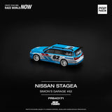 1:64 Nissan Stagea w/R34 GTR Skyline Front -- #62 Simon's Garage -- Pop Race