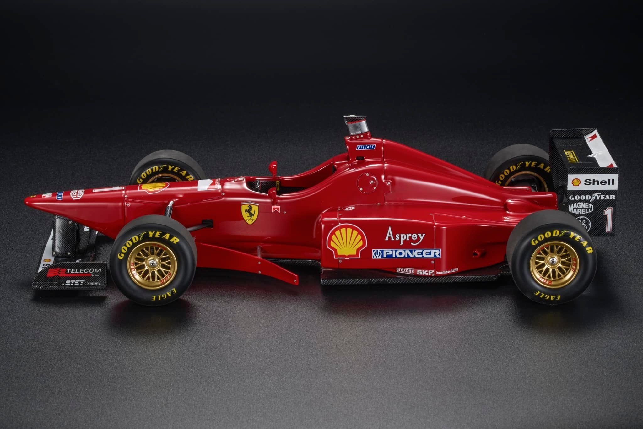 1:18 1996 Michael Schumacher - Belgium GP Winner - Ferrari F310/2 -- G