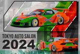 1:64 Mazda RX7 (FD3S) LB-Super Silhouette -- #55 Orange/Green -- INNO64