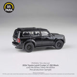 1:64 2024 Toyota Land Cruiser LC 250 Prado -- Black -- PARA64