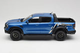1:18 Ford Ranger Raptor 2023 -- Blue Metallic -- Model Car Group (MCG)