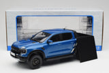 1:18 Ford Ranger Raptor 2023 -- Blue Metallic -- Model Car Group (MCG)