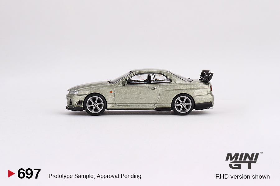 1:64 Nissan Skyline GT-R (R34) Tommykaira R-Z -- Millenium Jade -- Min