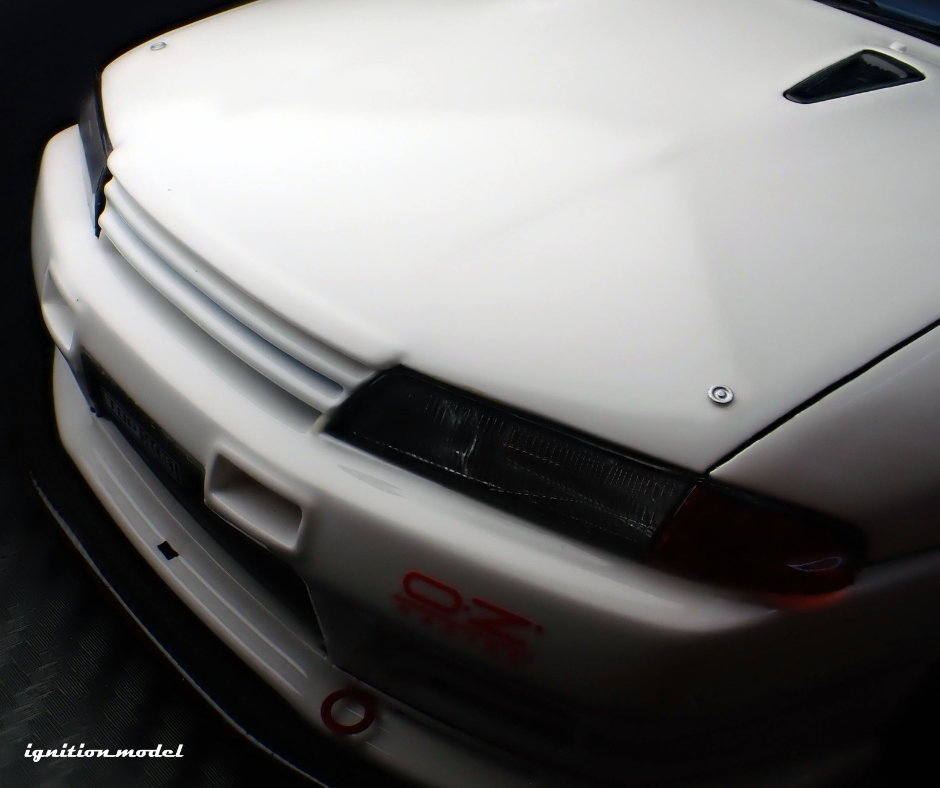 1:18 Nissan Skyline R32 GT-R TOP SECRET -- White -- Ignition Model IG3