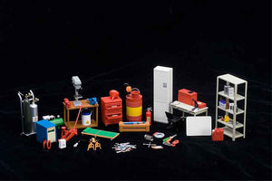 1:18 Garage Kit Set Diorama -- Version 1 -- AUTOart 49110