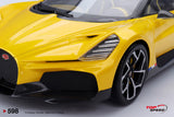 1:18 Bugatti W16 Mistral -- Yellow -- TopSpeed Model TS0598