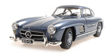 1:18 1955 Mercedes-Benz 300 SL (W198) -- Light Blue Metallic -- Minichamps