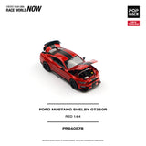 (Pre-Order) 1:64 Ford Mustang Shelby GT350R -- Race Red -- Pop Race