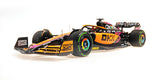 1:18 2022 Daniel Ricciardo -- Singapore GP -- McLaren MCL36 -- Minichamps F1