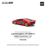 (Pre-Order) 1:64 Lamborghini Countach LPI-800 -- Rosso Red -- Pop Race