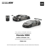 (Pre-Order) 1:64 Honda NSX GT3 EVO 2022 -- Dark Chrome Series -- Pop Race