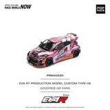 (Pre-Order) 1:64 Toyota GR Yaris Pandem Rocket Bunny -- Pink EVA RT Type-08 -- Pop Race