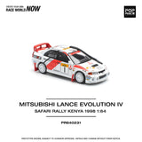 1:64 1998 Safari Kenya Rally -- #1 Mitsubishi Lancer Evo IV (4) -- Pop Race