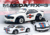 1:64 Mazda Savanna RX3 -- Martini Racing Livery -- INNO64