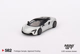 1:64 McLaren Artura -- Ice Silver -- Mini GT MGT00582