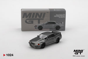 1:64 Nissan Skyline GT-R (NISMO BNR32 CRS) - Dark Metal Grey -- Mini G