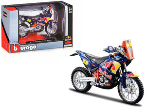 1:18 KTM 450 Rally Dakar -- #1 "Red Bull" -- Bburago