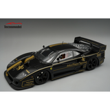 1:18 Ferrari F40 LM 1996 -- JPS Black w/Black Wheels -- Tecnomodel