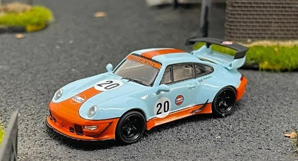 1:64 RWB 911 993 -- #20 Gulf -- RWB Original Porsche